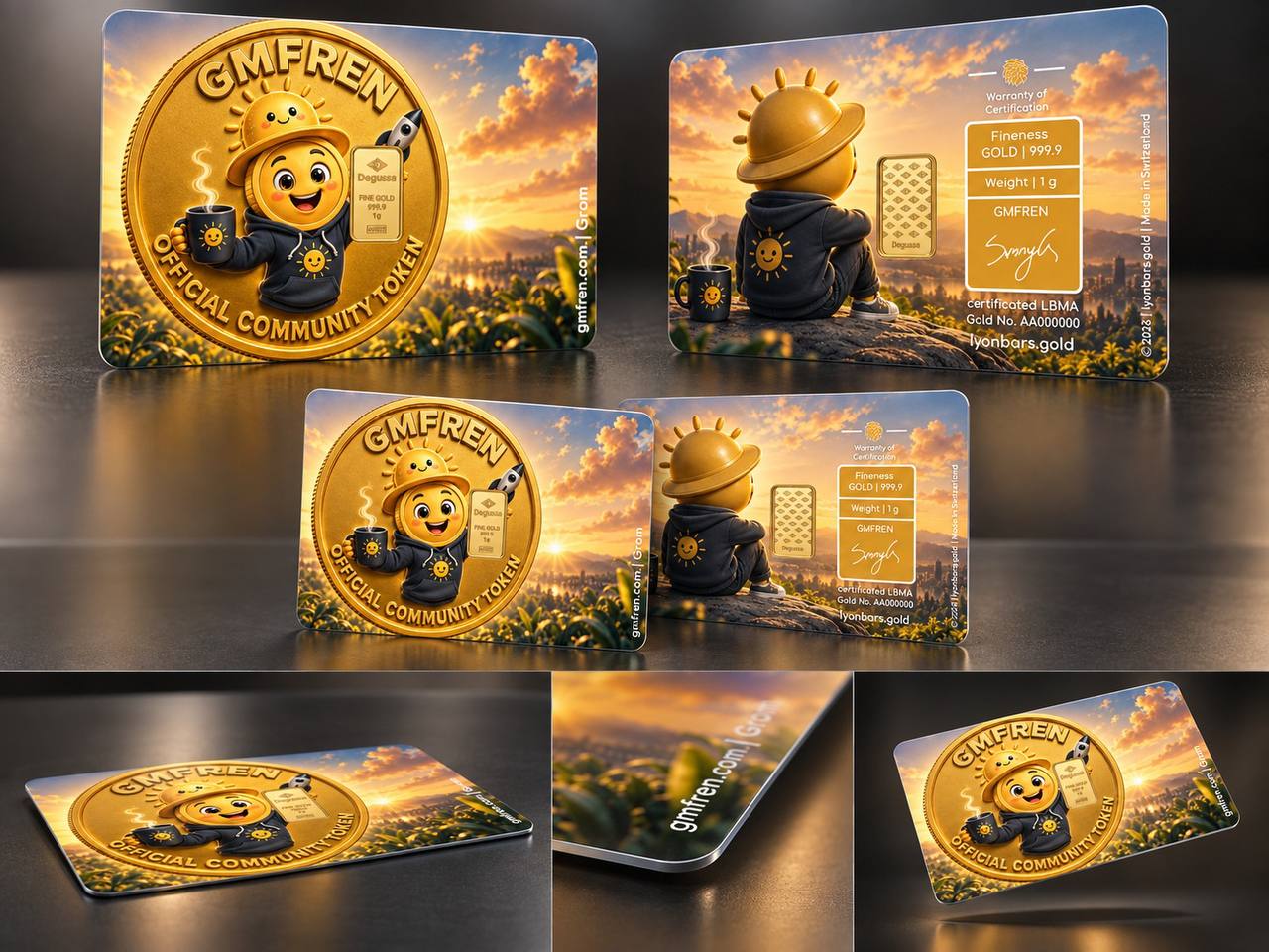 GMFRENS Gold Card cover